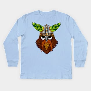 Hoppy Horns Kids Long Sleeve T-Shirt